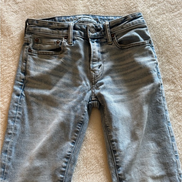 Men's American Eagle Light Wash Skinny Jeans - Picture 11 of 12